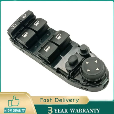 For BMW 528I 528XI 535I 535XI 550I GT 550I Front Left Power Master Window Switch - Image 1 of 4