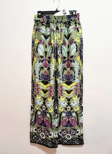 Zara printed floral drawstring pants NWT NEW WITH TAGS Size S - Picture 1 of 8