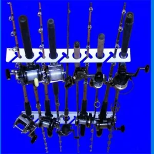 Ceiling Mount Upto 10 Fishing Rod Storage Rack:  FREE SHIPPING! - Picture 1 of 9