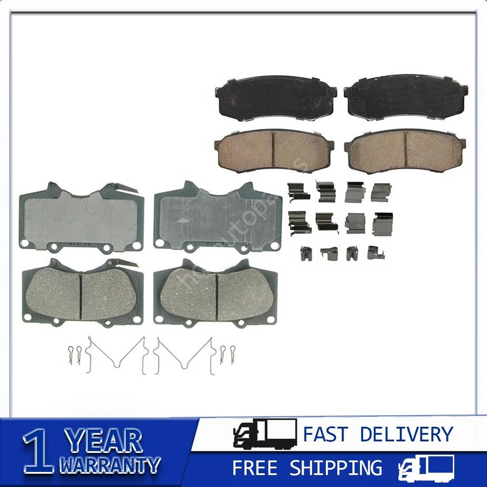 Pastillas de freno para Lexus GX470 4,7 L 2009 2008 2007 2006 2005 2004 2003 Foto 1 de 3