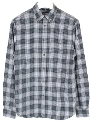 J. LINDEBERG David Brushed Cotton Shirt Men's SMALL Casual Plaid Button Down - Image 1 of 4
