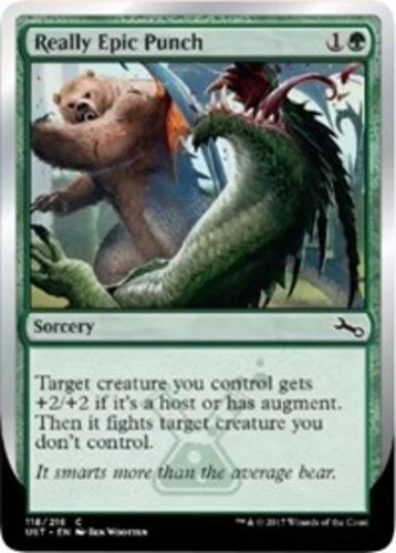 Really Epic Punch ~ Near Mint Unstable MTG Magic UltimateMTG Green Card - Image 1 of 1