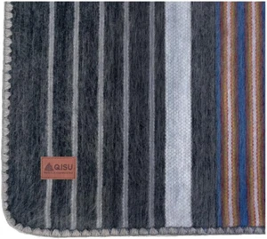 Alpaca Wool Blanket Throw | Large, Beautiful, Warm, Variegated | 85 X 65 Inches - Picture 1 of 8