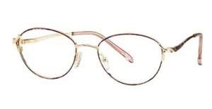 Sophia Loren M80 Eyeglasses Full Frane Gold - Picture 1 of 9