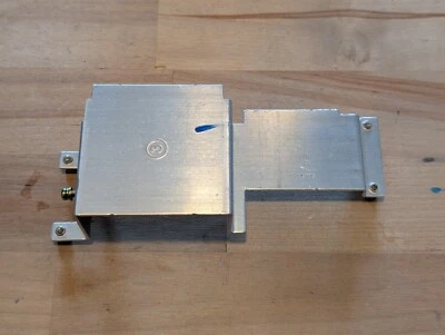 OEM Nintendo SNES SNS-001 Super Nintendo MB Top Heat Sink Plate and Screws Used - Image 1 of 2