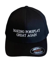 THIGHBRUSH® - MAKING FOREPLAY GREAT AGAIN - FlexFit Hat - Black - Bild 1 von 10