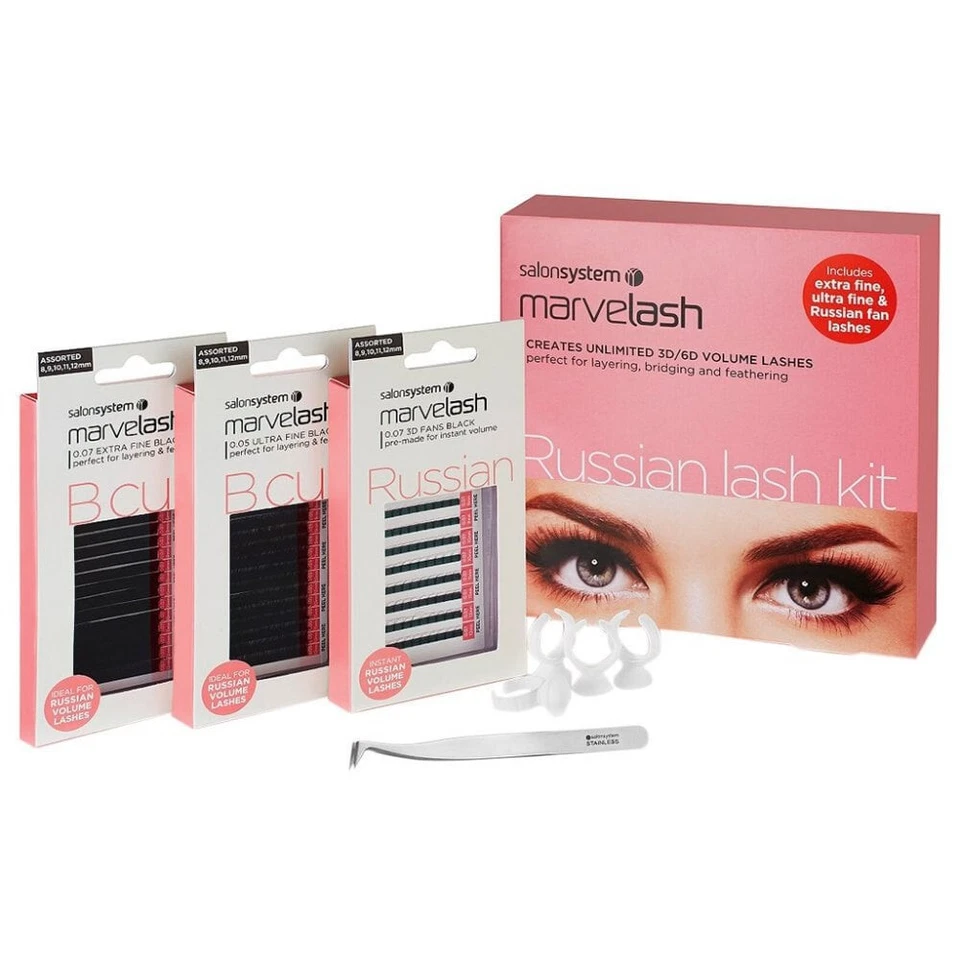 Salon System Marvelash Russian Lash Extension Kit - Image 1 of 1