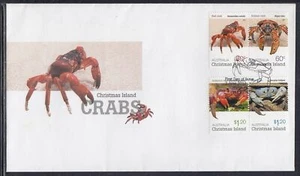 Cangrejos Christmas Island Scott 495-6 FDC - Imagen 1 de 1