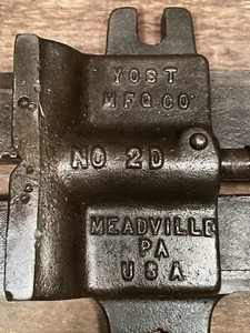 Yost No. 2D Machinist 5 Inch Vise - Picture 1 of 13