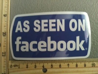 SALE New As Seen On Facebook Mom Logo Twitter Meme Vinyl Decal Sticker Car Truck - Image 1 of 4