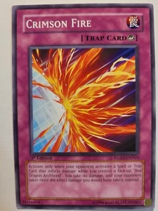 Crimson Fire RGBT-EN064 1st Edition Common LP Yugioh - Picture 1 of 2