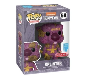 Funko Pop! Art Series Teenage Mutant Ninja Turtles Splinter #58 Target NEW - Picture 1 of 2