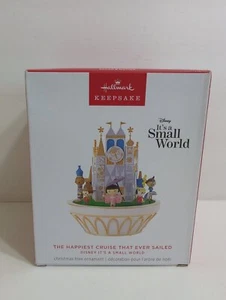 Hallmark Christmas Ornament Disney It's a Small World The Happiest Cruise 2024 - Picture 1 of 4