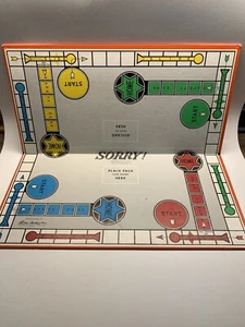 Vintage 1964 Sorry Board Game Parker Brothers Sorry Replacement Board Only EUC - Picture 1 of 6
