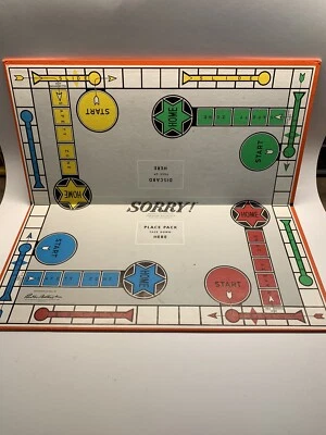 Vintage 1964 Sorry Board Game Parker Brothers Sorry Replacement Board Only EUC - Image 1 of 4