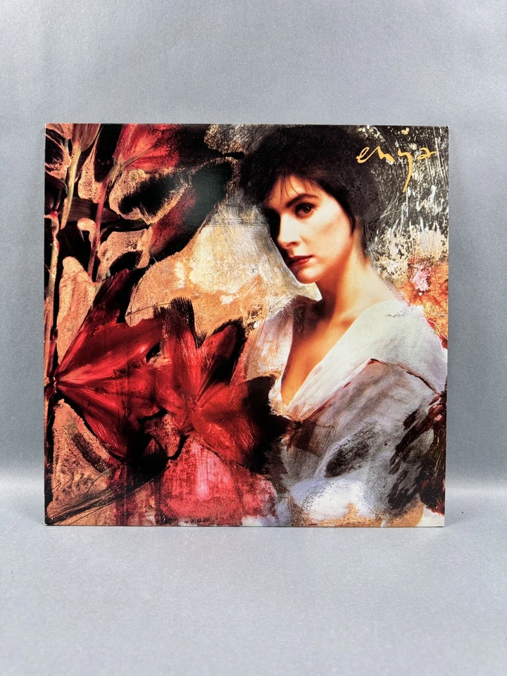 ENYA **Watermark** ORIGINAL 1988 USA LP w/ INSERT **GEFFEN LABEL** - Image 1 of 4