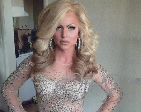Courtney Act (RuPaul's Drag Race) signed 8x10 photo in-person Cover