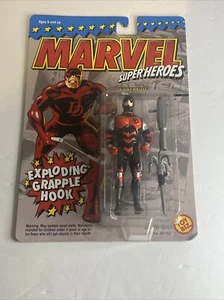 1994 Toy Biz Marvel Daredevil Action Figure w/ Exploding Grapple Hook NIB 💎 - Picture 1 of 4