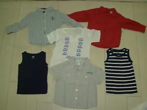 6er Pack Babykleidung Junge 18/24 Monate 81/86cm Baumwolle - Bild 1 von 3