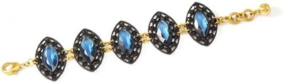 Lulu Frost - Mystique Blue Crystal Bracelet, New with Packaging - Image 1 of 2