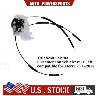 Actuador de pestillo de cerradura de puerta del lado del conductor trasero izquierdo para Nissan Frontier Pathfinder Foto 1 de 4