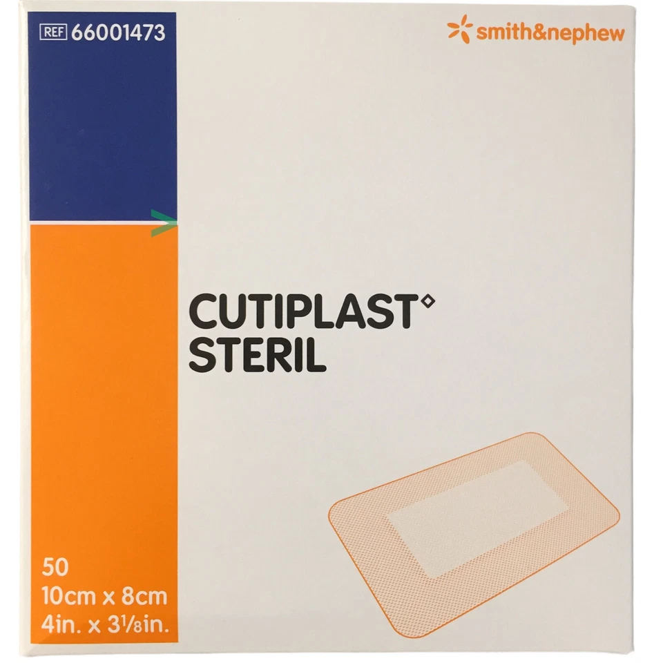 Cutiplast Steril 10x8cm Wundverband - 50 Stück