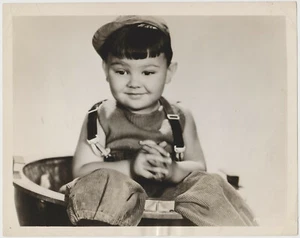 Eugene Lee aka PORKY of OUR GANG on vintage 1930s 8x10 Still Photo - Picture 1 of 2