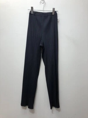 ISSEY MIYAKE PLEATS PLEASE PANT 海军蓝休闲裤 1 码 — 第 1/4 张图片