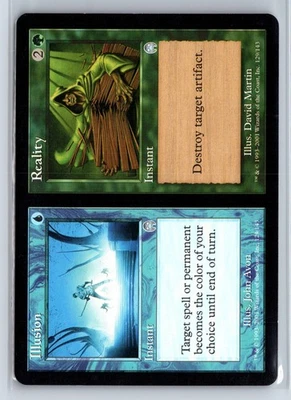 (4x) ILLUSION // REALITY - Apocalypse – MTG Magic the Gathering Card - Uncommon - Image 1 of 4