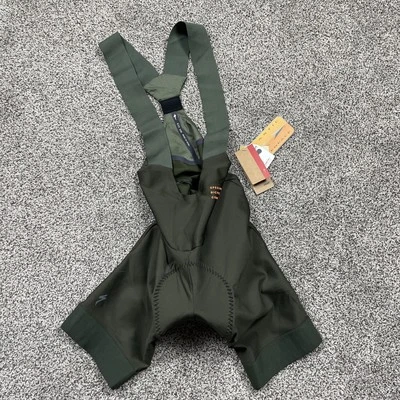 Camurça de ciclismo Specialized Prime Bib curta WMN feminina XXS verde musgo escuro UPF50 - Imagem 1 de 4