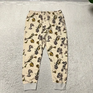 Pantaloni Nike Uomo 2XL XXL Tan Club Pile Joggers Running Felpati Floreale - Foto 1 di 14