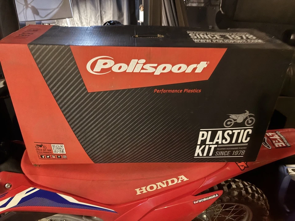 Honda crf250r/2011-2012 crf450r 2011-2013 juego de plásticos color OEM  Foto 1 de 4