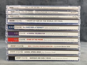 BBC Music Mixed Collection 10 CDs Including Baroque Verdi Puccini Unique Set - Picture 1 of 12