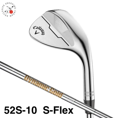 Callaway Golf OPUS Wedge Chrome Iron 50S-10 Dynamic Gold S200 Steel Shaft S-Flex - Image 1 of 4