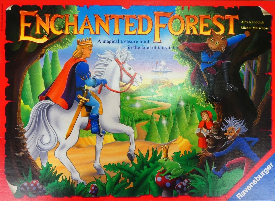 Ravensburger Enchanted Forest Board Game 1994 (6+) - Opened / Contents Sealed - Image 1 of 4