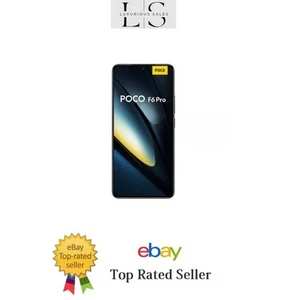 Xiaomi POCO F6 Pro 5G 256GB 12GB Schwarz Dual SIM Neu Versiegelt, Offizielle UK Version - Bild 1 von 3