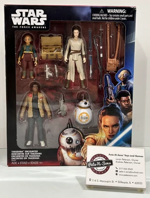 Paquete de figuras Hasbro: Star Wars - The Force Awakens Takodana Encounter 2016 Foto 1 de 4