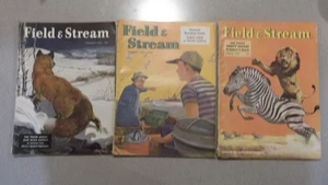 3  - ISSUES - 1952  ,JAN ,FEB , MARCH ,    FIELD AND STREAM MAGAZINE - Bild 1 von 5