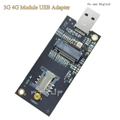 NGFF To USB 3.0 Adapter with SIM Card Slot for M.2 4G LTE 3G 4G Module Adapter - Image 1 of 4