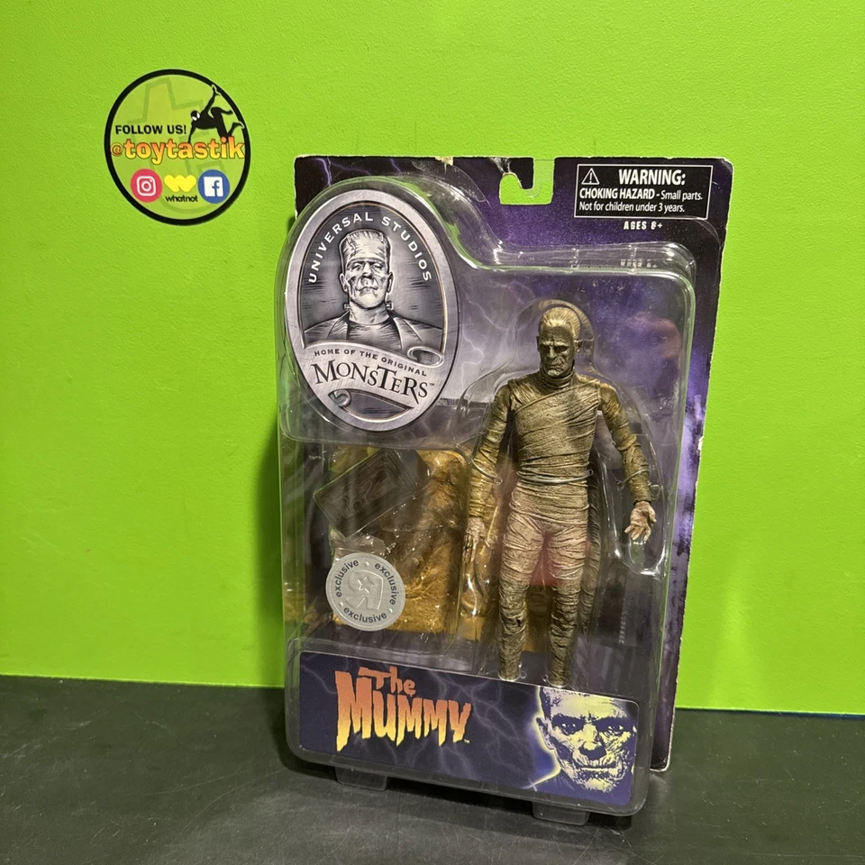 Figura de acción "La momia" exclusiva de TRU 2009 Universal Studios Diamond Select Foto 1 de 4