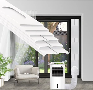 Portable Air Conditioner Sliding Door Vent Kit Sliding Door for 5.1 Hose - Picture 1 of 1