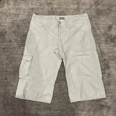Pantalones Cortos Patagonia Super Cali Para Mujer 8 Gris Carga Ligeros Aire Libre Senderismo Foto 1 de 4