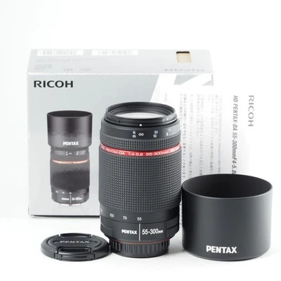 PENTAX DA 55-300mm f/4-5.8 ED WR HD Teleobjetivo Zoom [Exc+5 w/Caja] #13889 - Imagen 1 de 4
