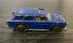 Vintage 69 Classic Nomad - Hot Wheels Redline 1969 vintage azul con techo corredizo - Imagen 1 de 7