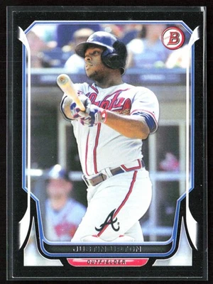 Justin Upton 2014 Bowman Black /25 #167 Atlanta Braves - Image 1 of 2
