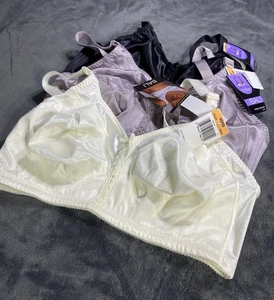 Bali BH 40DD Comfort U Rücken Bügellose Bügel BH 3er Set NEU Neu mit Etikett - Bild 1 von 9