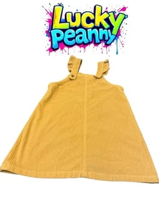 LUCKY PEANNY Kleid gelb Cord US Gr. 4 pre Love Zustand  - Bild 1 von 6
