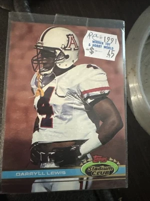 1991 Topps Stadium Club - Darryll Lewis #414 (RC) - Image 1 of 2