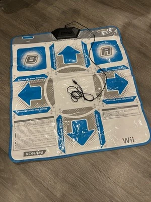 Konami Nintendo Wii Gamecube DDR Dance Mat Dance Revolution Pad - ¡Probado RU054! Foto 1 de 4
