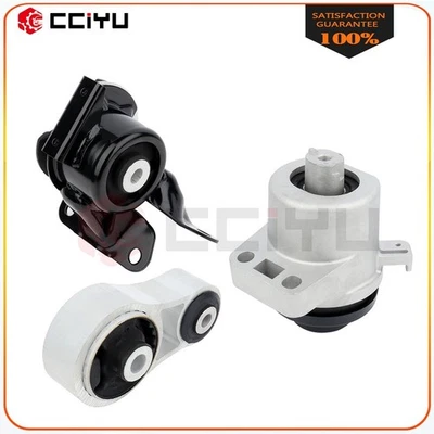 Montaje de motor y transmisión CCIYU 3 piezas para Mazda CX-7 2,3/2,5 L 2008 2009 2010 hidráulico Foto 1 de 4